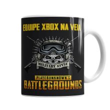 Baskı Dükkanı KB6096 Equipe Xbox Na Veia Battlegrounds Porselen Kupa Bardak