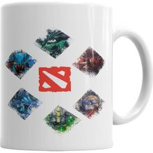 Baskı Dükkanı KB6107 Herois Dota 2 Porselen Kupa Bardak