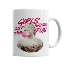 Baskı Dükkanı KB6143 Gorillaz Girls Just Wanna Have Fun Porselen Kupa Bardak
