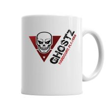 Baskı Dükkanı KB6167 Ghostz Logo Preta Porselen Kupa Bardak