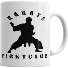 Baskı Dükkanı KB6220 Karate Fight Club Porselen Kupa Bardak