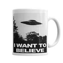 Baskı Dükkanı KB6278 I Want To Believe Porselen Kupa Bardak