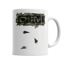 Baskı Dükkanı KB6323 Logo Dıım Floral Camuflado Porselen Kupa Bardak