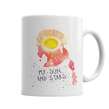 Baskı Dükkanı KB6414 My Sun And Stars Porselen Kupa Bardak