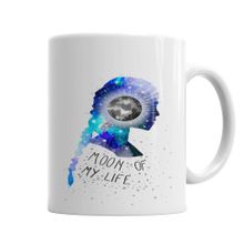 Baskı Dükkanı KB6430 Moon Of My Life Porselen Kupa Bardak