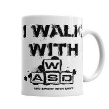 Baskı Dükkanı KB662 I Walk With Porselen Kupa Bardak