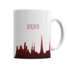 Baskı Dükkanı KB6623 Reyk Silhouette Porselen Kupa Bardak