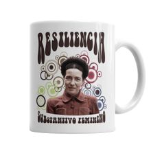 Baskı Dükkanı KB6626 Resiliencia Simone De Beauvoir Porselen Kupa Bardak