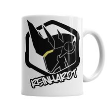 Baskı Dükkanı KB6630 Reinhardt Overwatch Porselen Kupa Bardak