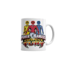 Baskı Dükkanı KB6679 Power Rangers Jungle Fury Porselen Kupa Bardak