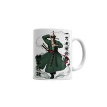 Baskı Dükkanı KB6783 Roronoa Zoro One Piece Porselen Kupa Bardak