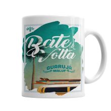Baskı Dükkanı KB6832 Surf Bate E Volta Guaruja Maluf Porselen Kupa Bardak