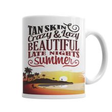 Baskı Dükkanı KB6842 Summer Nights Porselen Kupa Bardak