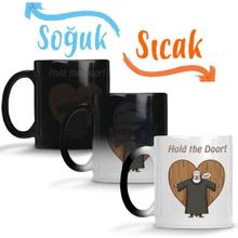 Baskı Dükkanı KB695 Hold My Door Hodor Porselen Kupa Bardak