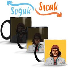 Baskı Dükkanı KB696 Hipstory Hipster Che Guevara Ernesto Porselen Kupa Bardak