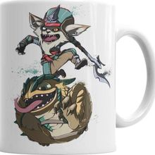 Baskı Dükkanı KB736 League Of Legends Kled Porselen Kupa Bardak
