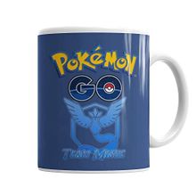 Baskı Dükkanı KB7489 Pokemon Go Team Mystic Porselen Kupa Bardak