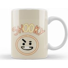 Baskı Dükkanı KB7818 Bt Glowing Shooky Bts Porselen Kupa Bardak