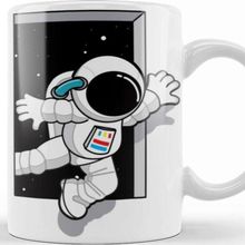 Baskı Dükkanı KB7974 Astronaut Porselen Kupa Bardak