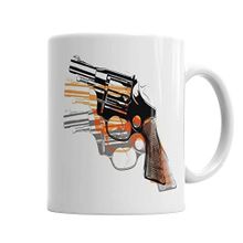 Baskı Dükkanı KB898 Magnum Guns Porselen Kupa Bardak