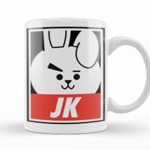 Baskı Dükkanı KB9102 Bt21 Jk Bts Porselen Kupa Bardak