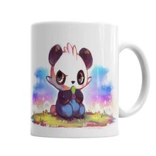 Baskı Dükkanı KB924 Pokemon Go Pikachu Pancham Porselen Kupa Bardak