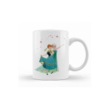 Baskı Dükkanı KB9255 Elsa Anna Porselen Kupa Bardak