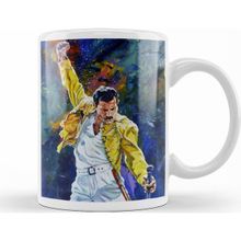 Baskı Dükkanı KB9382 Freddie Mercury 0 Porselen Kupa Bardak