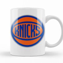 Baskı Dükkanı KB9619 New York Knicks Logo Porselen Kupa Bardak