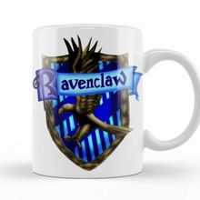 Baskı Dükkanı KB9700 Ravenclaw Logo Porselen Kupa Bardak