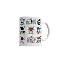 Baskı Dükkanı KB986 One Piece Full Skull Porselen Kupa Bardak
