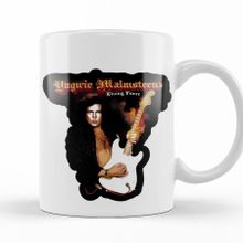Baskı Dükkanı KB9886 Yngwie Malmsteen Rising Force Porselen Kupa Bardak