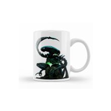 Baskı Dükkanı KB9921 Alien Porselen Kupa Bardak