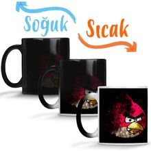 Baskı Dükkanı KB9939 Angry Birds Angry Buds Porselen Kupa Bardak
