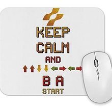 Baskı Dükkanı Keep Calm Konami Mouse Pad