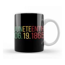 Baskı Dükkanı Kids Juneteenth 2021 1865 Kupa