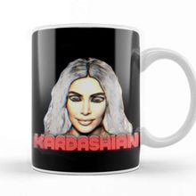 Baskı Dükkanı Kim Kardashian Porselen Beyaz Kupa Bardak