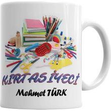 Baskı Dükkanı Kişiye Özel Kırtasiye Kupa Bardak Porselen