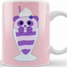 Baskı Dükkanı Komik Panda Shake Kupa