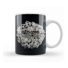 Baskı Dükkanı Kpop Fake Love White Floral Kupa