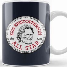 Baskı Dükkanı Kris Kristofferson Converse All Star Icon Kupa