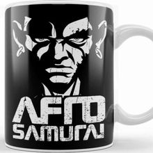 Baskı Dükkanı Kuma Samurai Afro Kupa