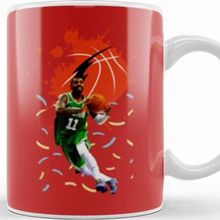 Baskı Dükkanı Kyrie Irving Vintage Art Legend Basketball Gift Vintage Retro Style Kupa