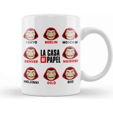 Baskı Dükkanı La Casa De Papel 01 Kupa