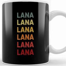 Baskı Dükkanı Lana Del Rey Lana Name Vintage Retro Gift Called Lana Kupa