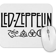 Baskı Dükkanı LED Zeppelin Deep Purple Mouse Pad