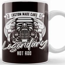 Baskı Dükkanı Legendary Hot Rod Classic Old Cars Automobile Muscle Car Kupa