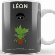 Baskı Dükkanı Leon Movie Silhouette Kupa