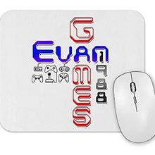 Baskı Dükkanı Letreiro Evan Games 1988 Mouse Pad
