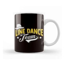 Baskı Dükkanı Line Dance Team Cowboy Hut Western Country Music Linedance Kupa